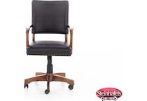 ofst brown desk chair  image cha  