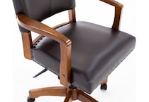 ofst brown desk chair cha  