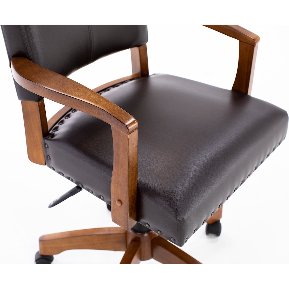 ofst brown desk chair cha  