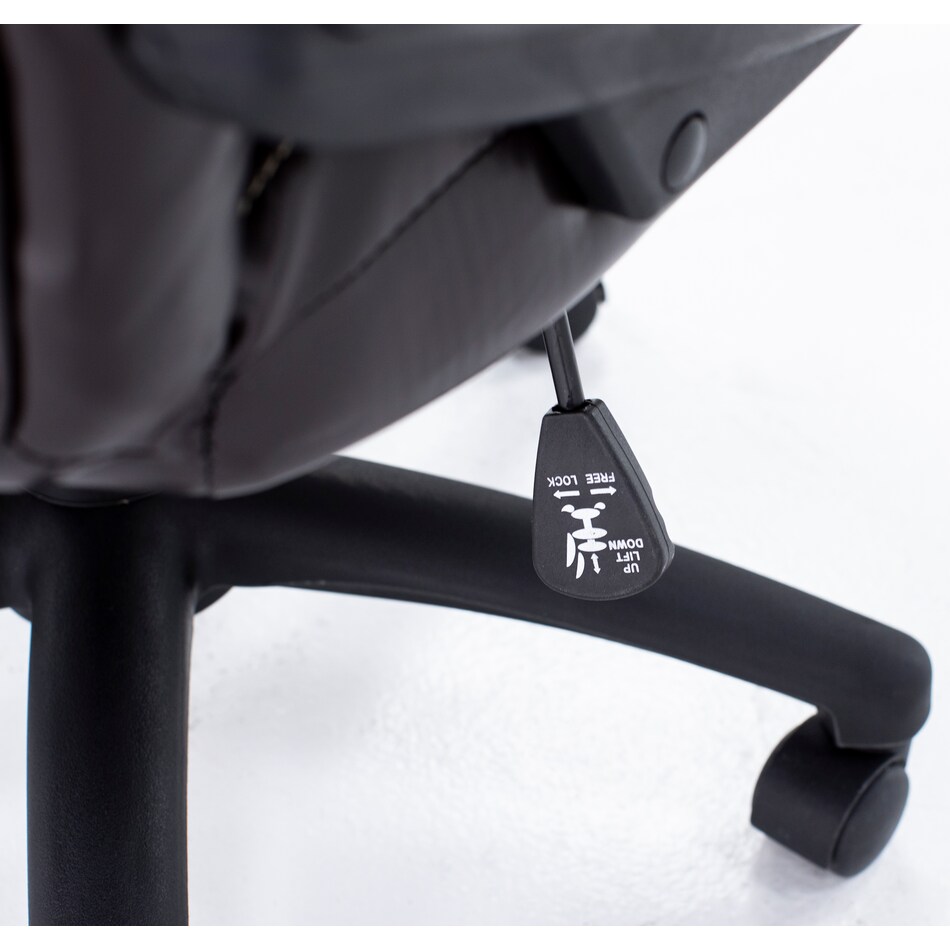 ofst brown desk chair cha  