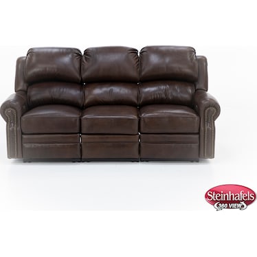 San Juan Leather 3-Pc. Power Reclining Sofa