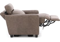 omna brown recliner   