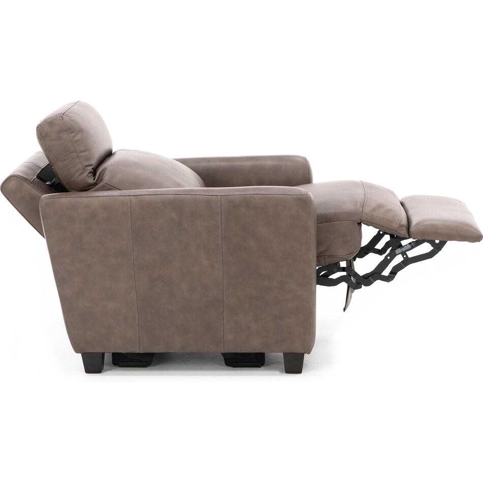 omna brown recliner   