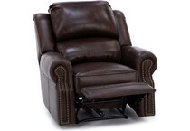 omna brown recliner   