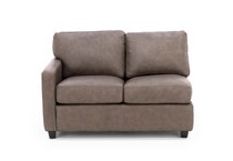 omna espresso   urban driftwood laf loveseat   