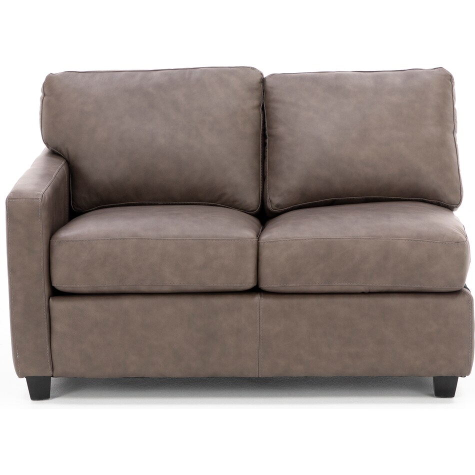 omna espresso   urban driftwood laf loveseat   