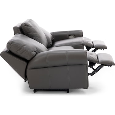 Design and Recline Fairfax Leather Power Reclining Sofa