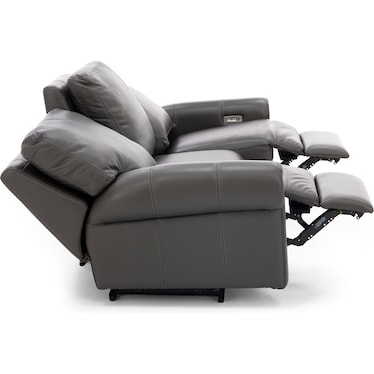 Design and Recline Fairfax 3-Pc. Leather Power Reclining Sofa