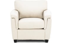 omna white chair   