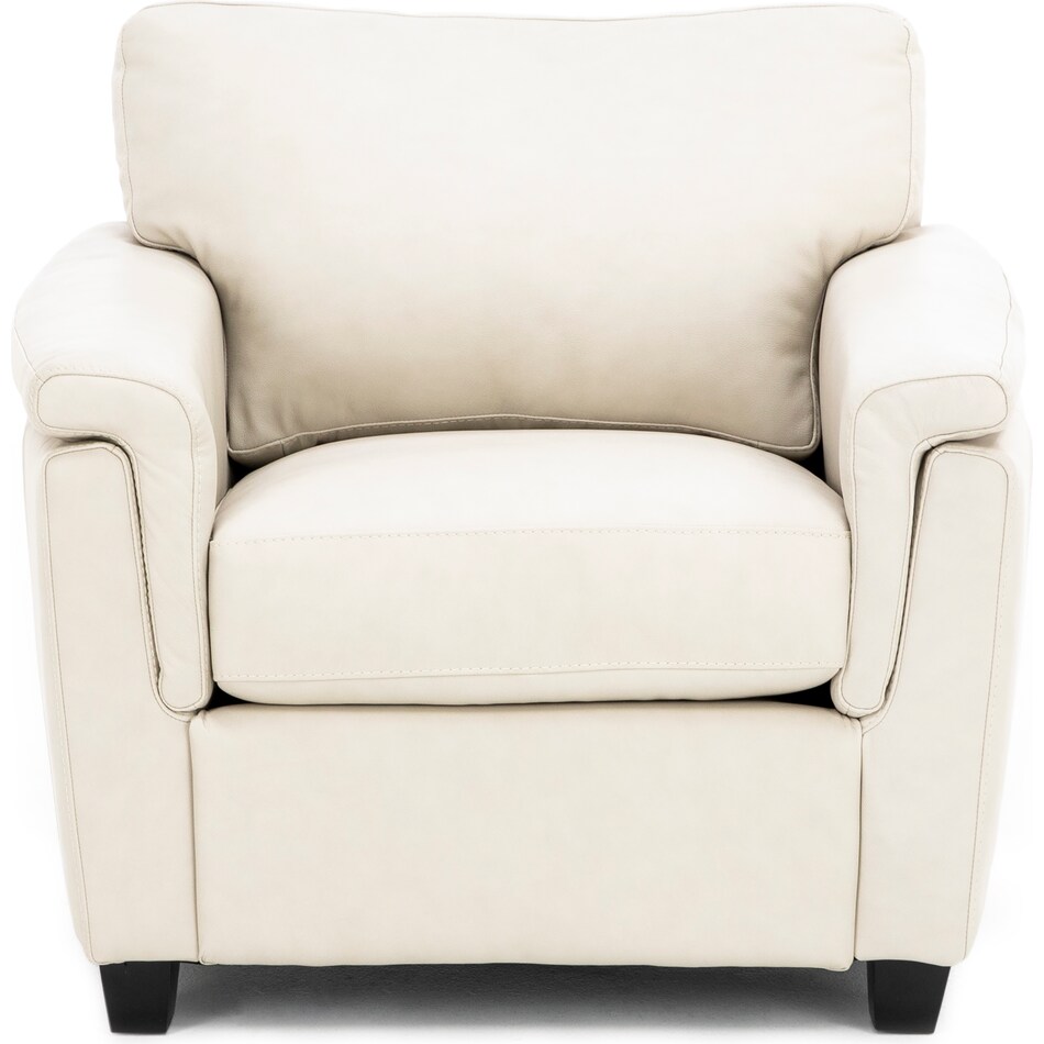 omna white chair   