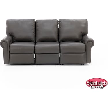 Design and Recline Fairfax Leather Power Reclining Sofa