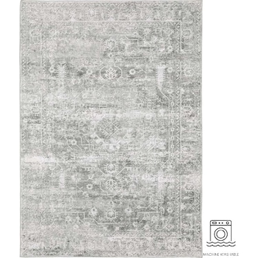 Malibu Grey/Ivory Area Rug