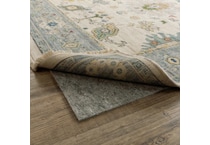 orie grey rug pad luxf  