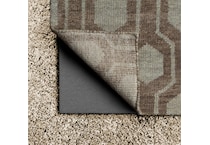 orie grey rug pad luxf  