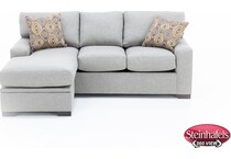 overnight sofa corporation grey sleeper  image zpkg  