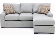 overnight sofa corporation grey sleeper zpkg  
