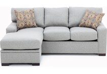 overnight sofa corporation grey sleeper zpkg  