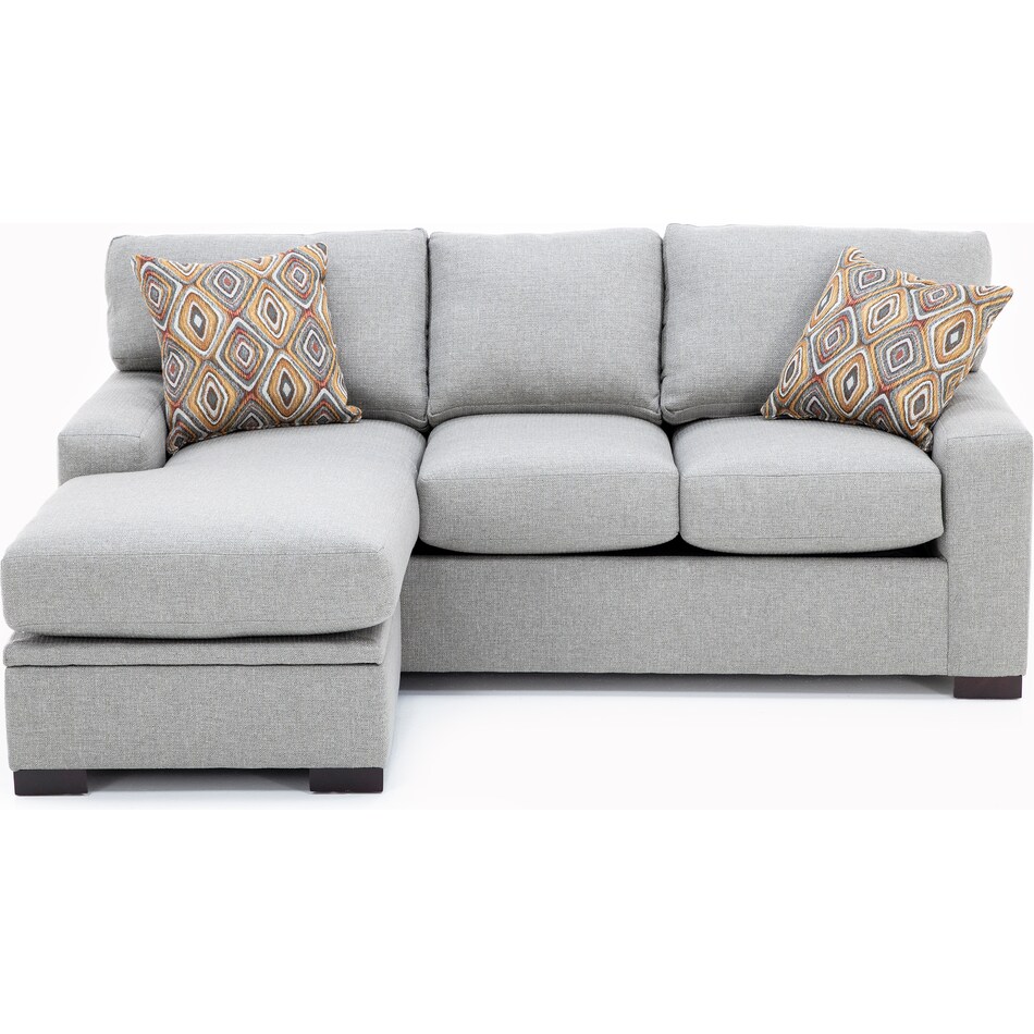 overnight sofa corporation grey sleeper zpkg  