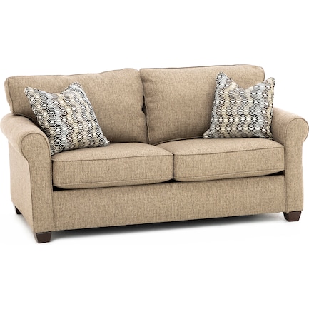IDezign Full Sleeper Sofa in Sable
