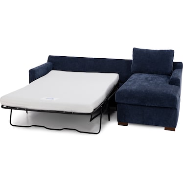 Mila 2-Pc Full Sleeper Chaise Sofa
