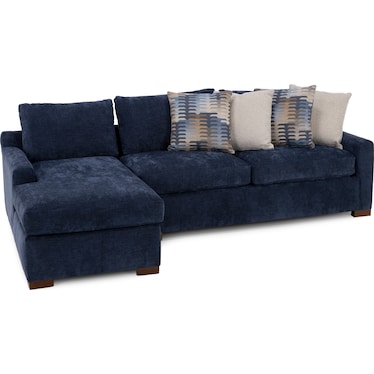 Mila 2-Pc. Queen Sleeper Chaise Sofa