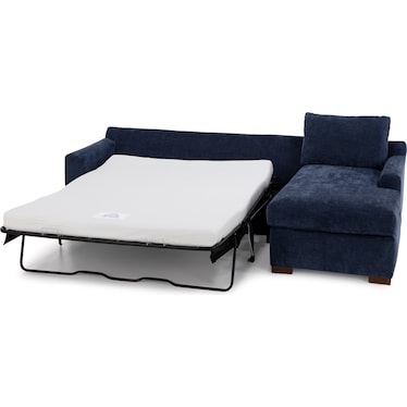 Mila 2-Pc. Queen Sleeper Chaise Sofa