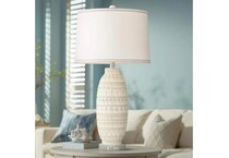 pacific coast lighting inc beige table lamp   