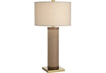 pacific coast lighting inc beige table lamp   