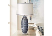 pacific coast lighting inc blue table lamp   