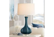pacific coast lighting inc blue table lamp   
