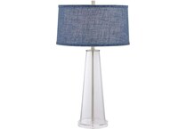 pacific coast lighting inc blue table lamp   