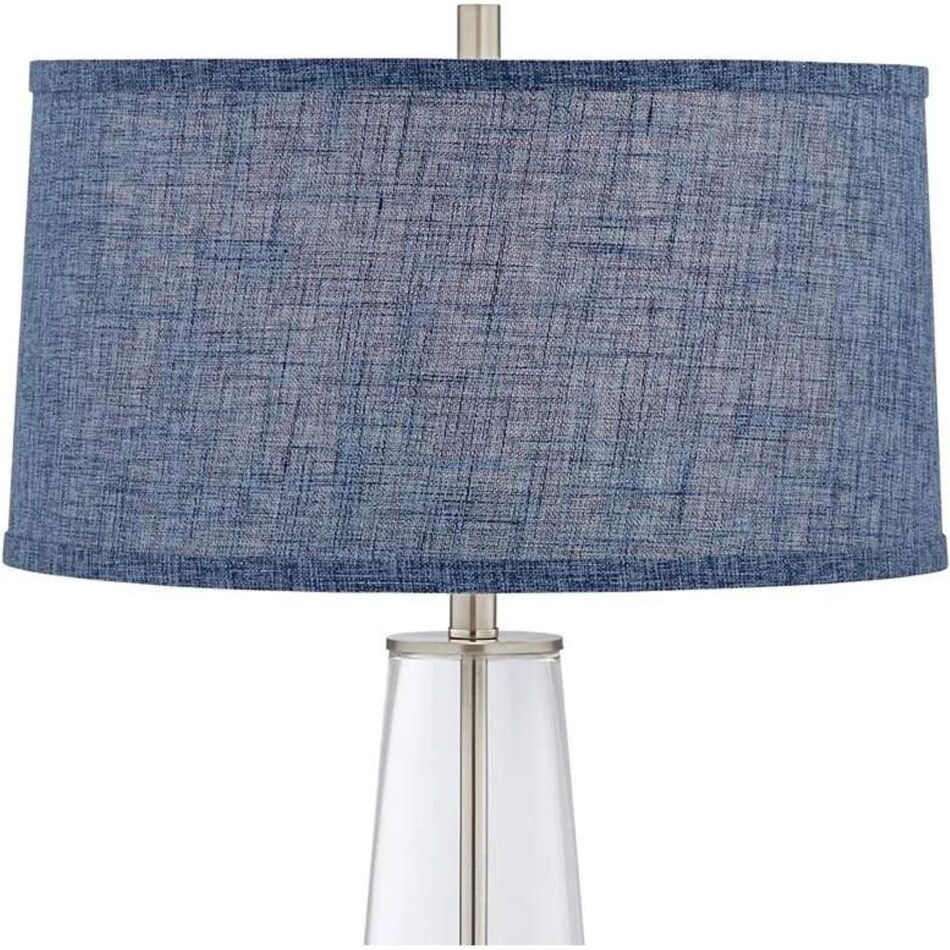 pacific coast lighting inc blue table lamp   