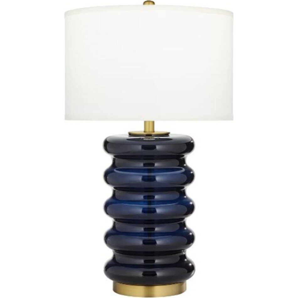 pacific coast lighting inc blue table lamp   