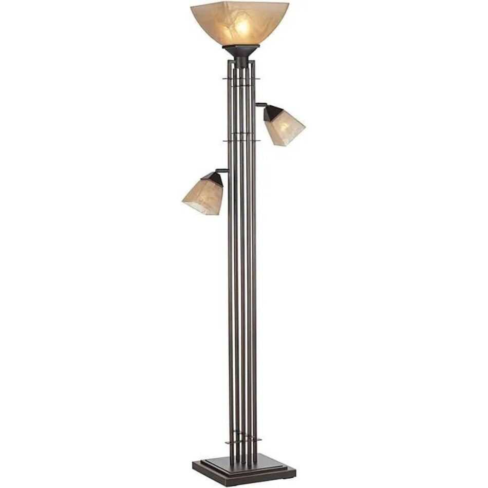 pacific coast lighting inc bronze torchiere   