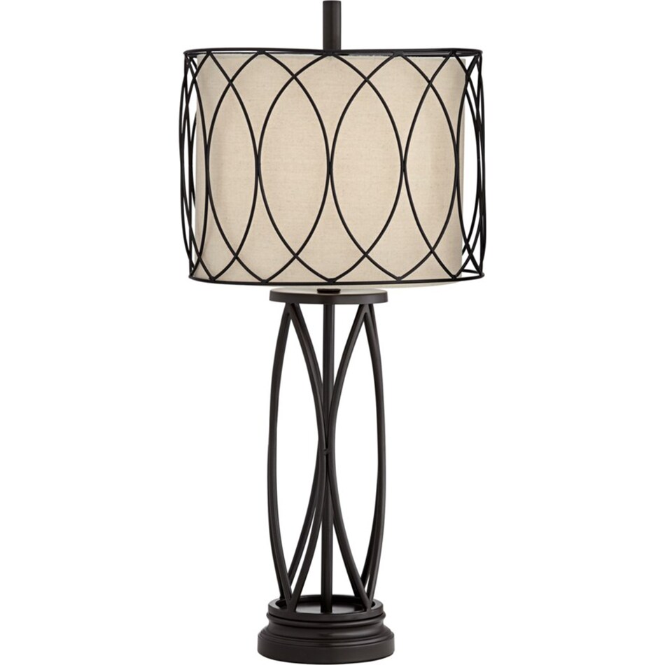 pacific coast lighting inc brown table lamp   