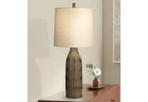 pacific coast lighting inc brown table lamp   