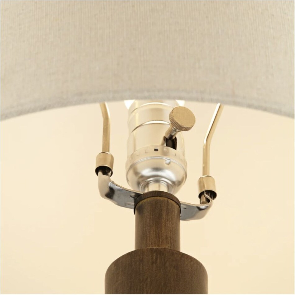 pacific coast lighting inc brown table lamp   