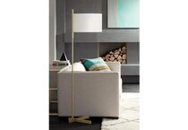 pacific coast lighting inc gold floor lamp   