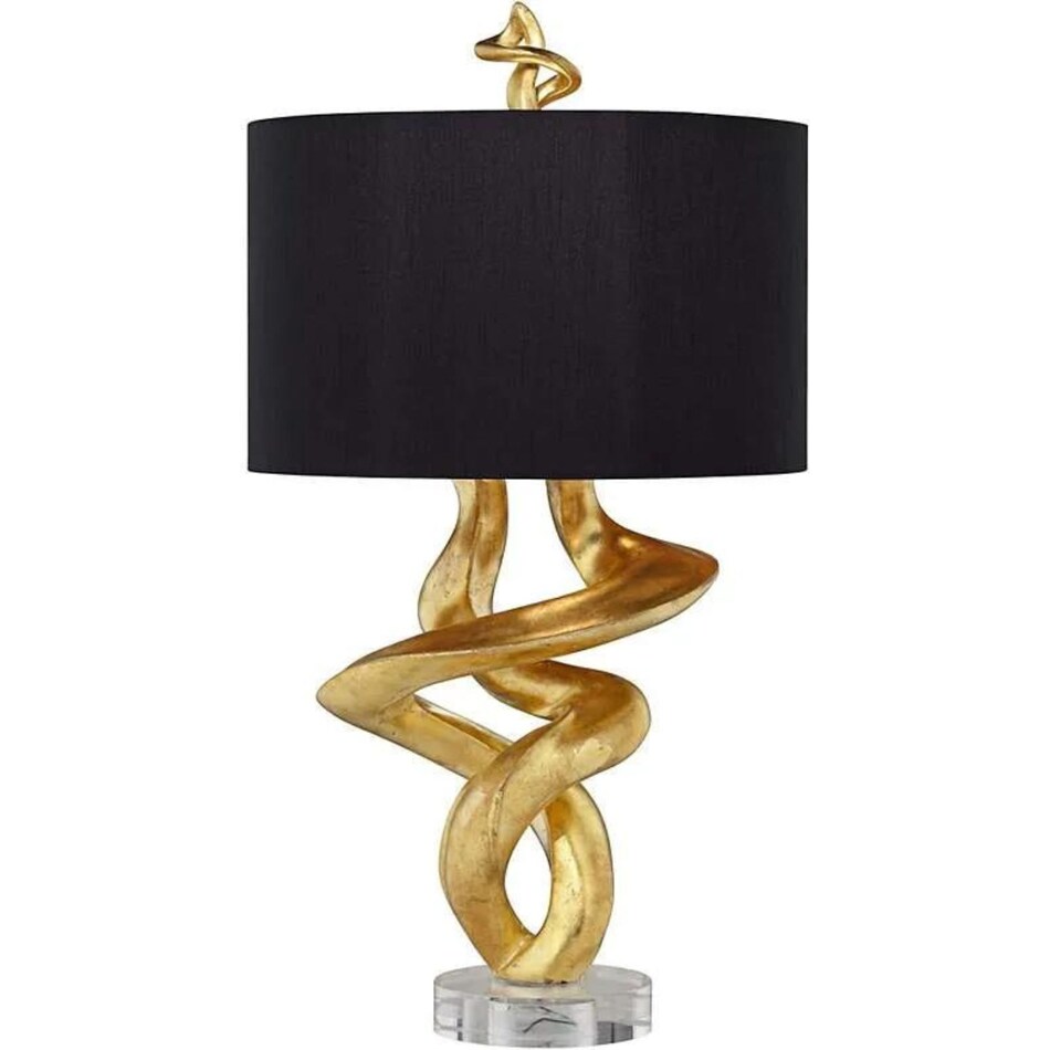 pacific coast lighting inc gold table lamp   