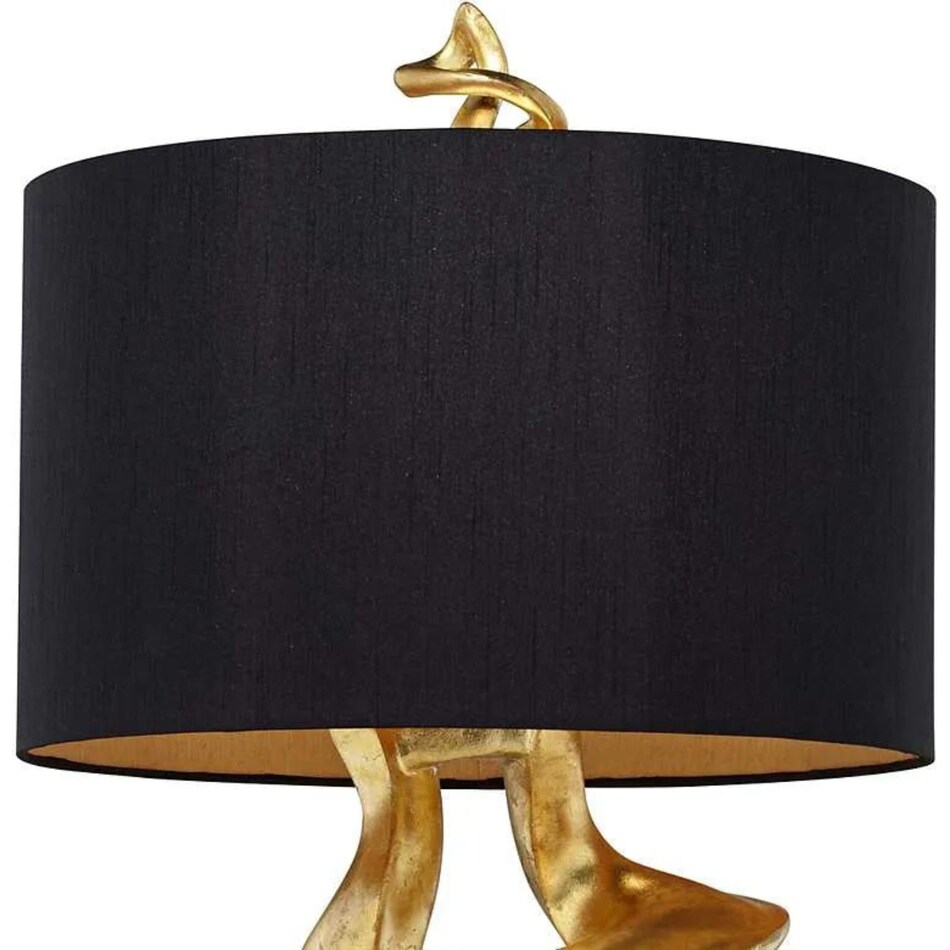 pacific coast lighting inc gold table lamp   