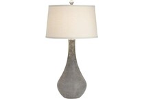 pacific coast lighting inc grey table lamp   
