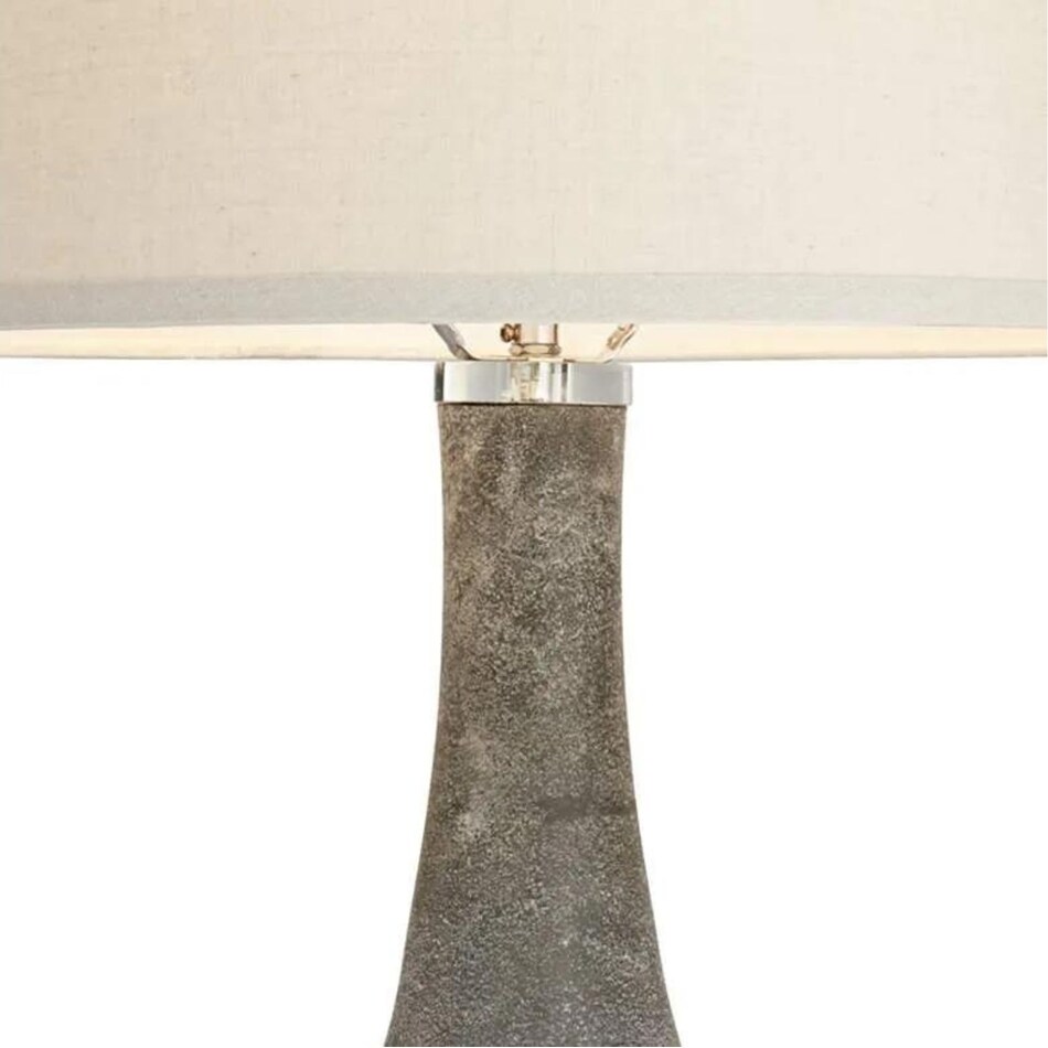 pacific coast lighting inc grey table lamp   