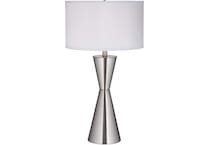 pacific coast lighting inc silver table lamp   