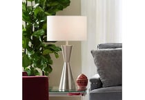 pacific coast lighting inc silver table lamp   