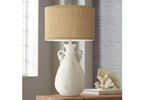 pacific coast lighting inc white table lamp   