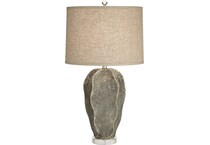 pcst beige table lamp   