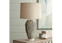 pcst beige table lamp   