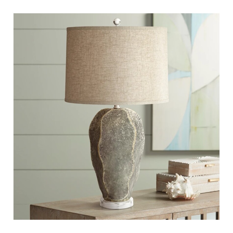 pcst beige table lamp   