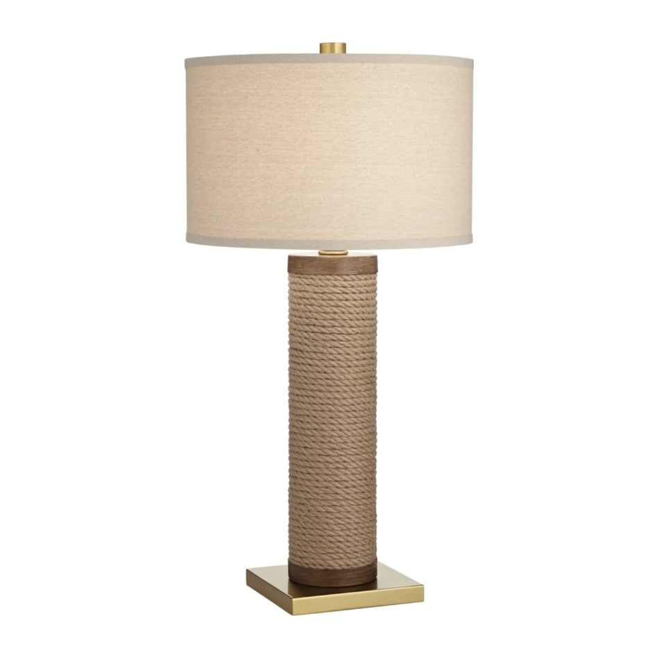 pcst beige table lamp   