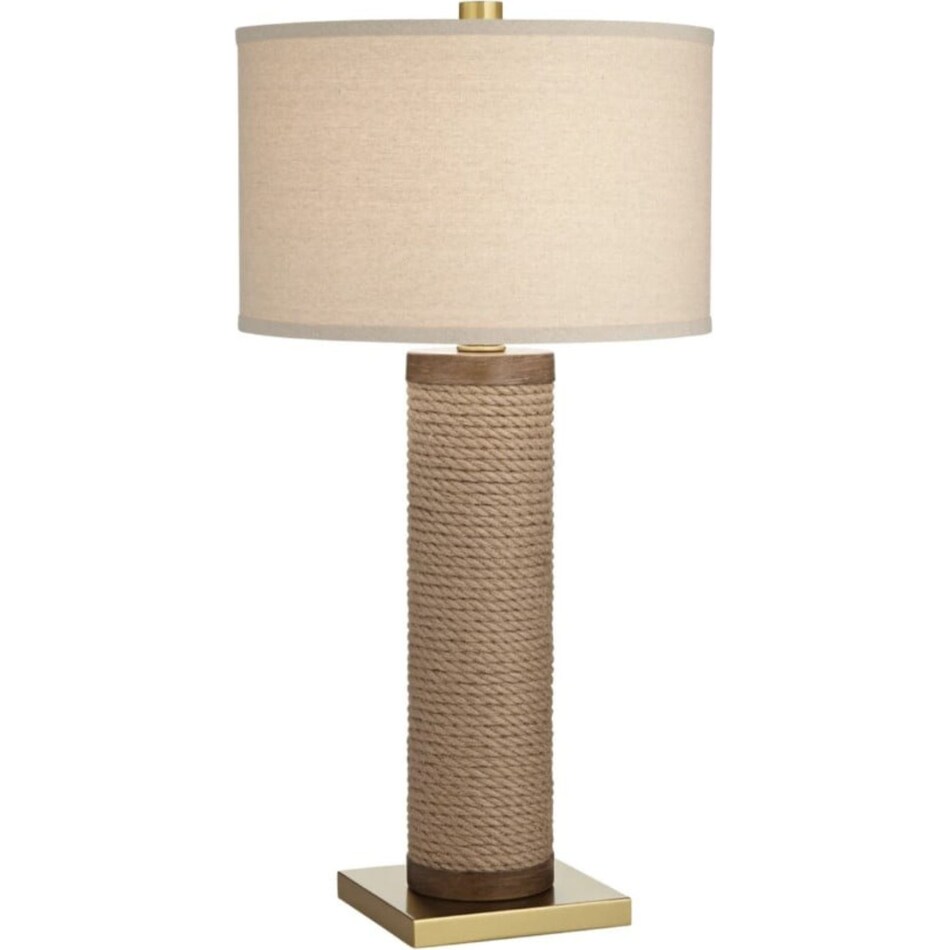 pcst beige table lamp   